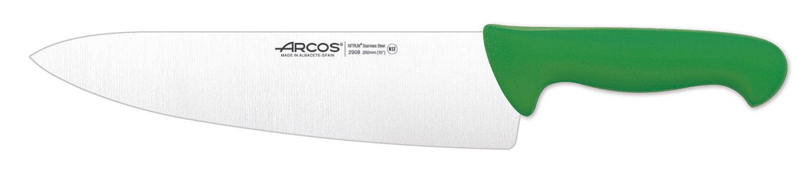 AR290821 S2900 CUCHILLO COCINERO 25CM VERDE