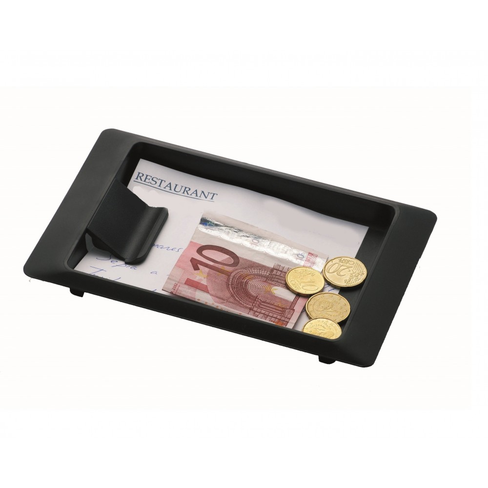 BANDEJA CAMBIO RECT 18X11,5 NEGRA FERVIK PAQ4u