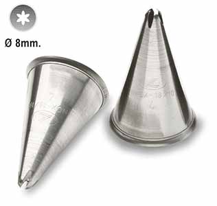 BOQUILLA ROSA 8 mm. 68948 LACOR