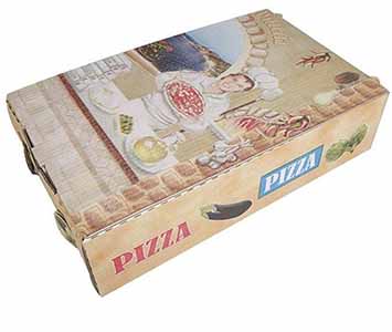 CAJA PIZZA CALZONE 30X17X7 PAQ100u