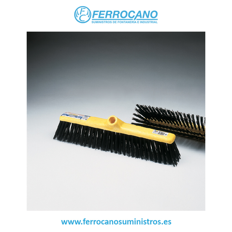 CEPILLO BARRENDERO NEGRO 46 cm.  MAYA