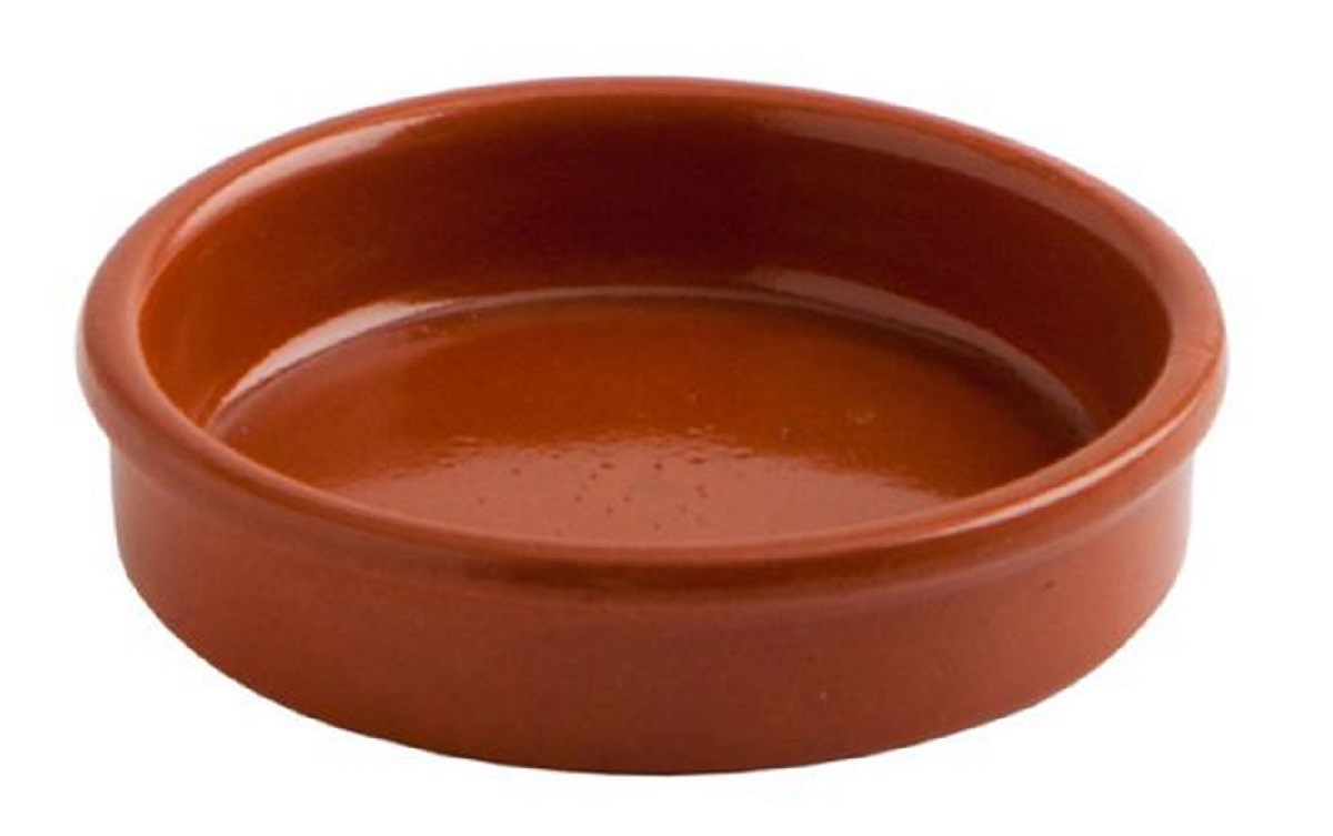 CIRCULAR 17cm CAZUELA BARRO PAQ6u