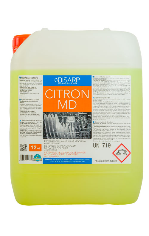 CITRON MD 12 KG LAVAVAJILLAS MAQ. AG. MEDIAS