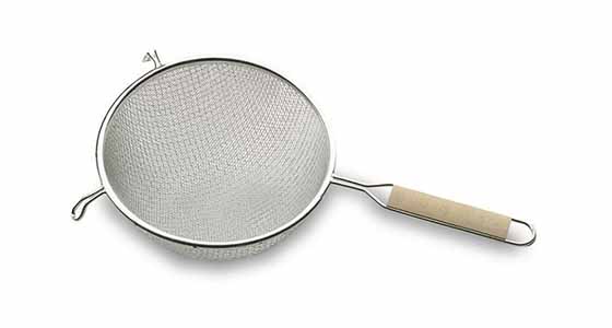 COLADOR 20 CM 61320 DOBLE MALLA ESTAÑADO