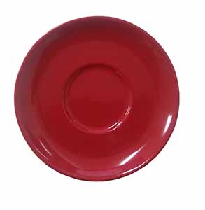 DEL MOKA-CAFE PLATO 11,5CM ROJO CJ24u