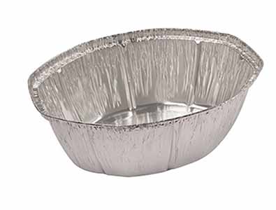 DES ENVASE ALUMI OVAL 253X190X85 POLLO PAQ100u