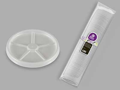 DES TAPA PS VASO CARTON 210CC BL100u