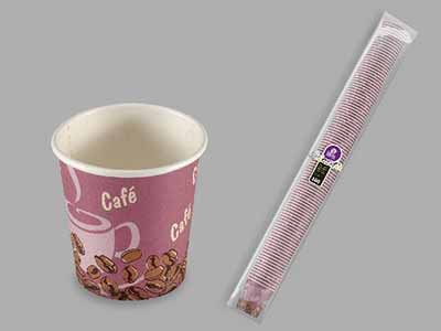 DES VASO CARTON KRAFT 100CC CJ30x50