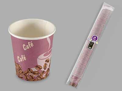 DES VASO CARTON KRAFT 210CC CJ20X50