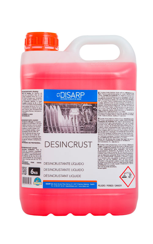 DESINCRUSTANTE DESINCRUST DISARP G/6 Kg.