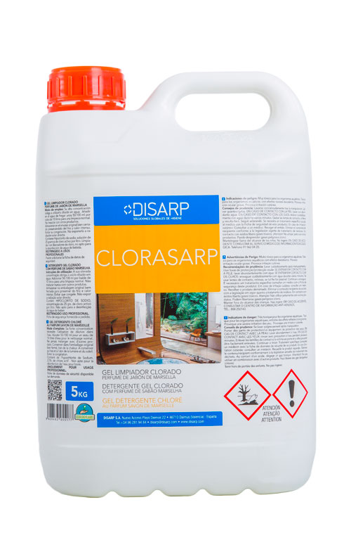 DETERGENTE CLORADO DISARP G/5 L.