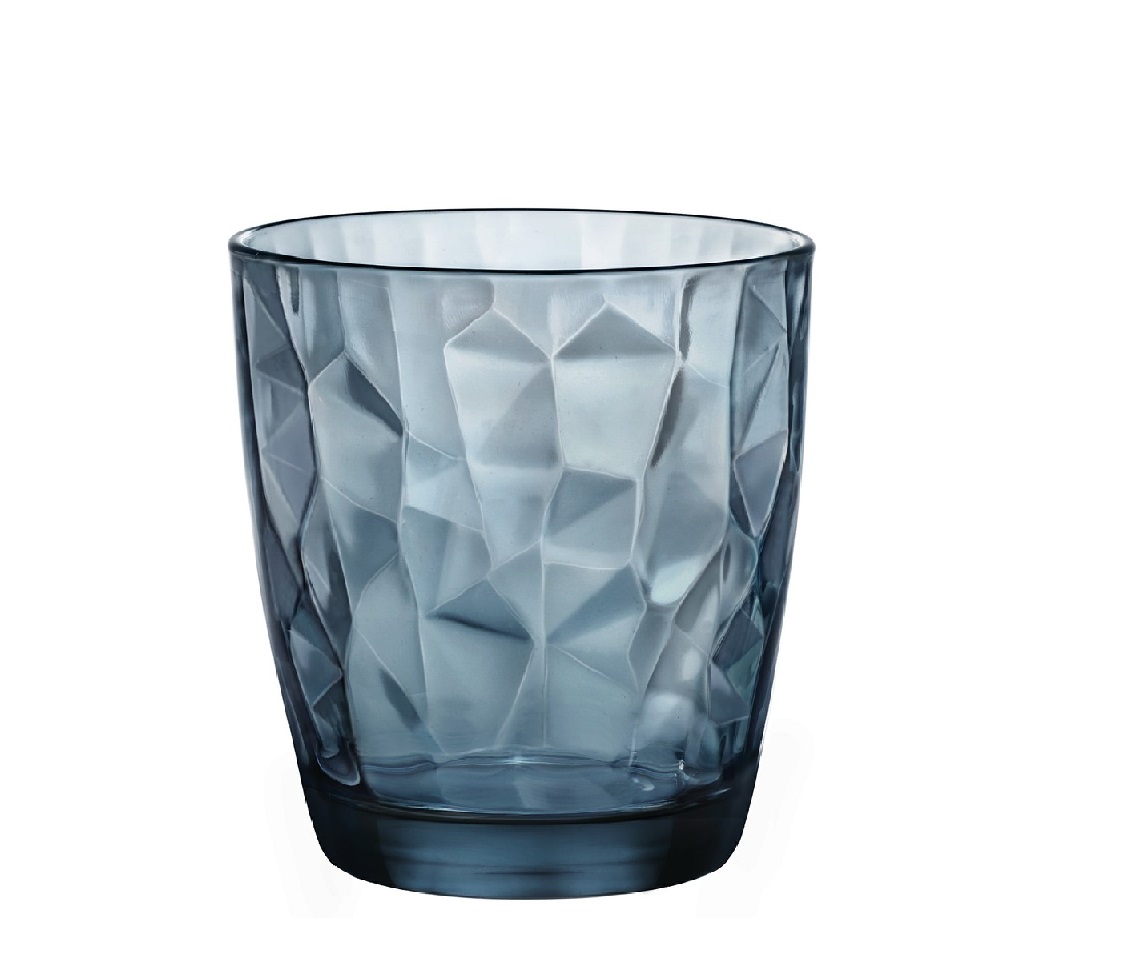 DIAMOND VASO BAJO 30CL AZUL CJ6u