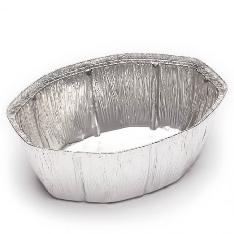 ENVASE POLLO OVAL 2500 cc VE P/100 u.