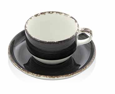 EO ANTRACITA DESAYUNO TAZA 230CC CJ12u