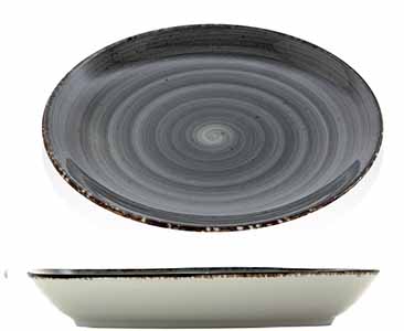 EO ANTRACITA HONDO PLATO 20CM CJ12u