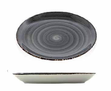 EO ANTRACITA LLANO PLATO 21CM CJ12u