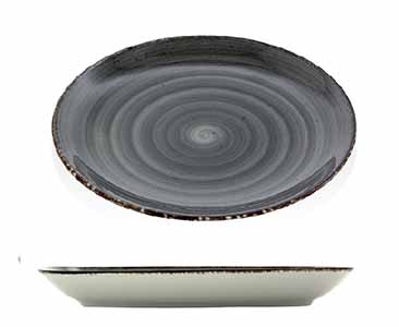 EO ANTRACITA LLANO PLATO 25CM CJ12u