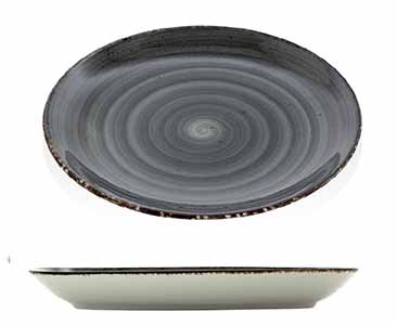 EO ANTRACITA LLANO PLATO 27CM CJ6u