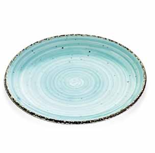 EO AZUL TURQ . LLANO PLATO 27CM CJ6u