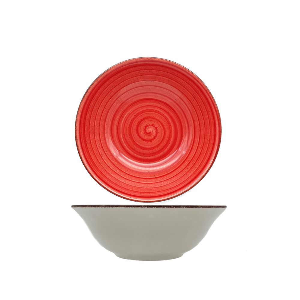 EO ROJO ENSALADERA 14CM CJ12u