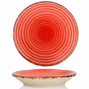 EO ROJO HONDO PLATO 20CM CJ12u
