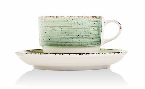 EO VERDE MOKA-CAFE PLATO 12CM CJ12u