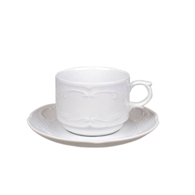 FLORA/AUGUSTA DESAYUNO TAZA 220CC CJ12u