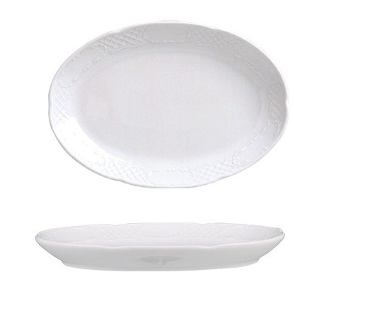 FLORA/AUGUSTA FUENTE OVAL 23cm CJ6u