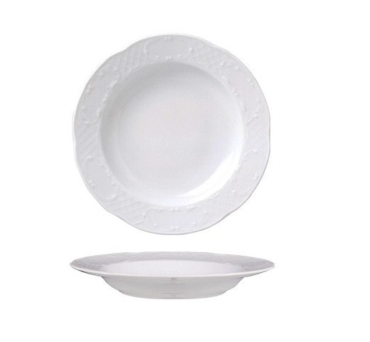 FLORA/AUGUSTA HONDO PLATO 23,5CM CJ12u