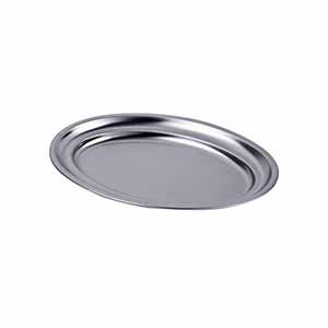 FUENTE OVAL INOX 30X19 CM SUPREM