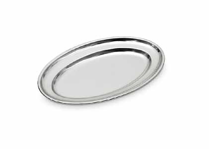 FUENTE OVAL INOX 35X22 CM SUPREM