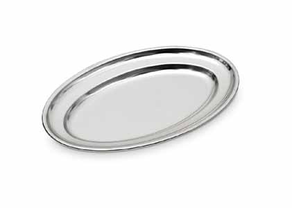 FUENTE OVAL INOX 40X26 CM SUPREM