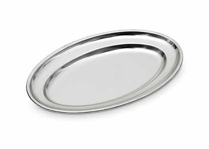 FUENTE OVAL INOX 50X30 CM SUPREM