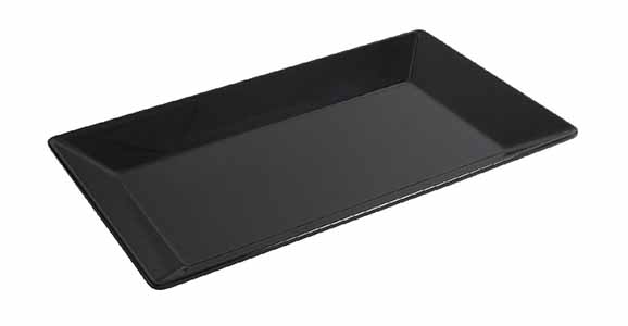 FUENTE RECTANG NEGRA 25,5X16 MING  CJ6u