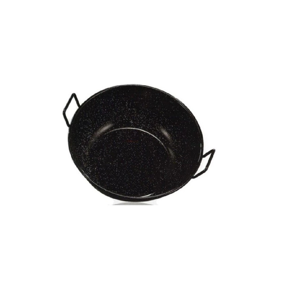 GAZPACHERA 16 cm.0,45l. ESMALTADA C/ASAS PAQ10u