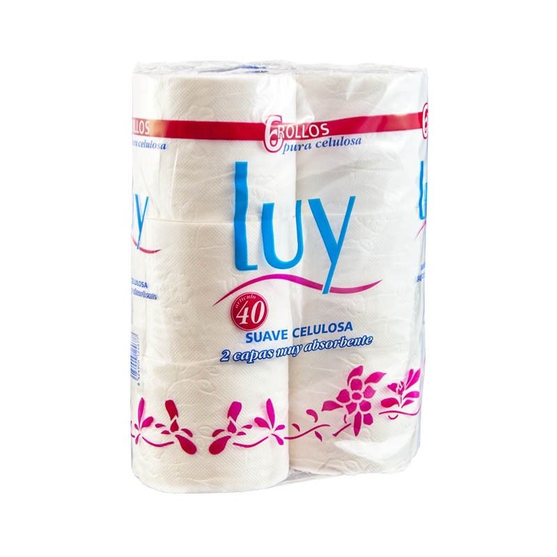 HIGIENICO DOMESTICO ROLLO 36M LUY PAQ6u