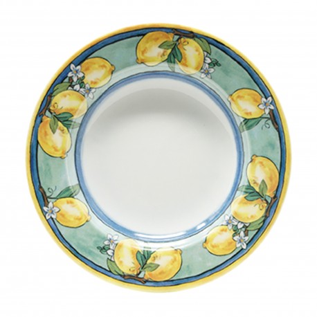 ISCHIA PLATO HONDO 23CM LEMON CJ12u