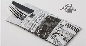 KANGURO 40x40 PP PRENSA NEGRO P/30 u.