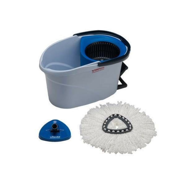 KIT VILEDA ULTRASPIN MINI (CUBO + MOPA + CABEZAL)