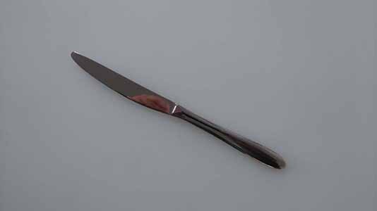 LAS VEGAS CUCHILLO MESA 10MM 22,7CM INOX CJ12u