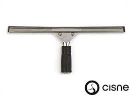 LIMPIACRISTALES COMPLETO INOX CISNE 35 cm.