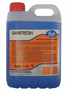 LIMPIADOR GENERAL BAÑOS G5L SANIFRESH CJ4u