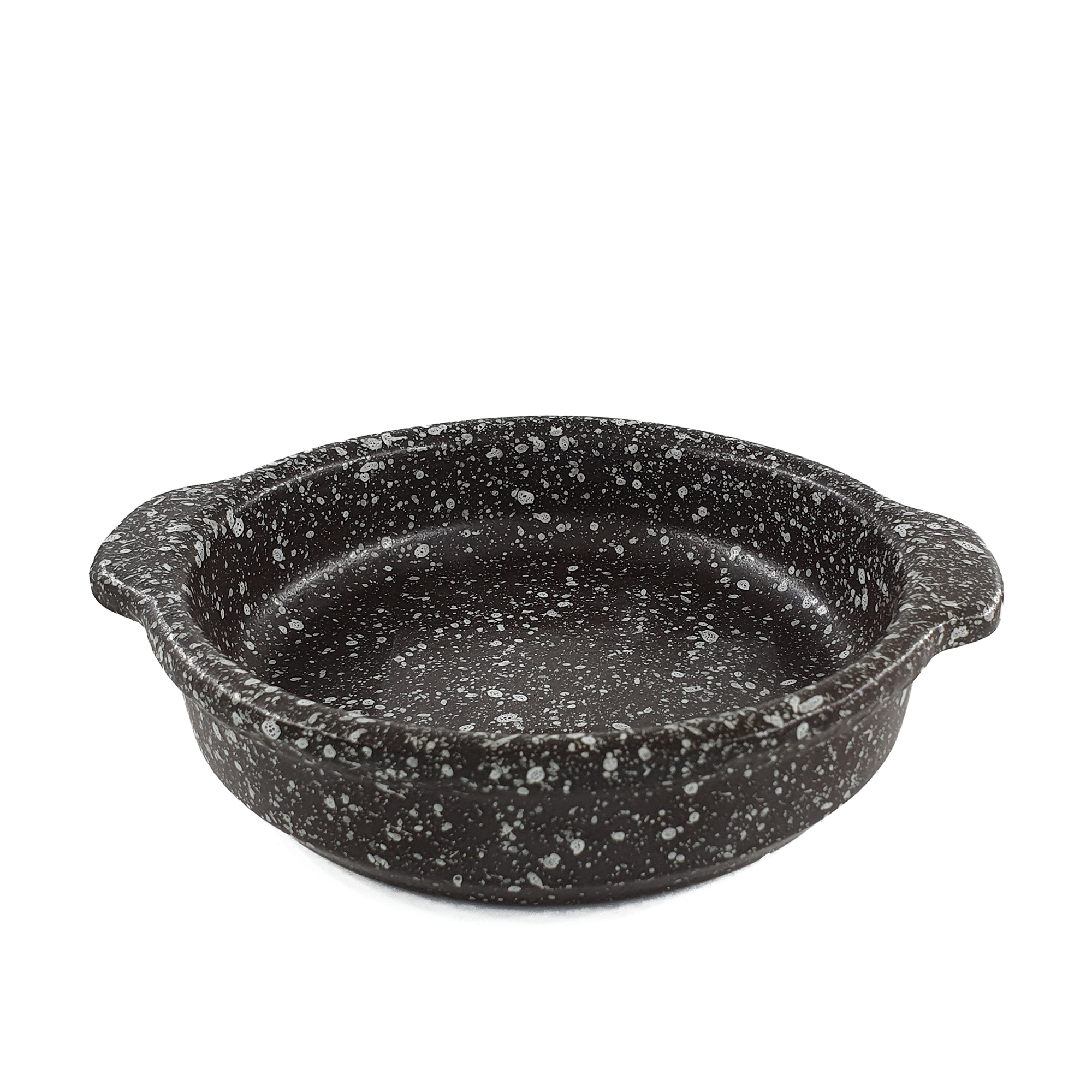 LLAMA CAZUELA 12CM JASPEADA PIEDRA CJ36u