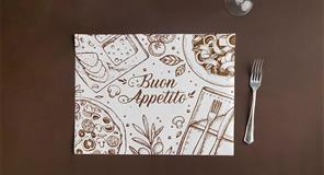 MANTEL INDIV. PAPEL 30X40 B. APPETITO BCO. C/1000 u.