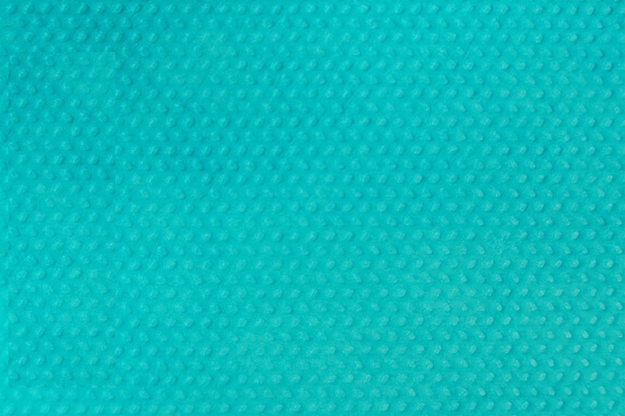 MANTEL T.N.T. 120x120 TURQUESA