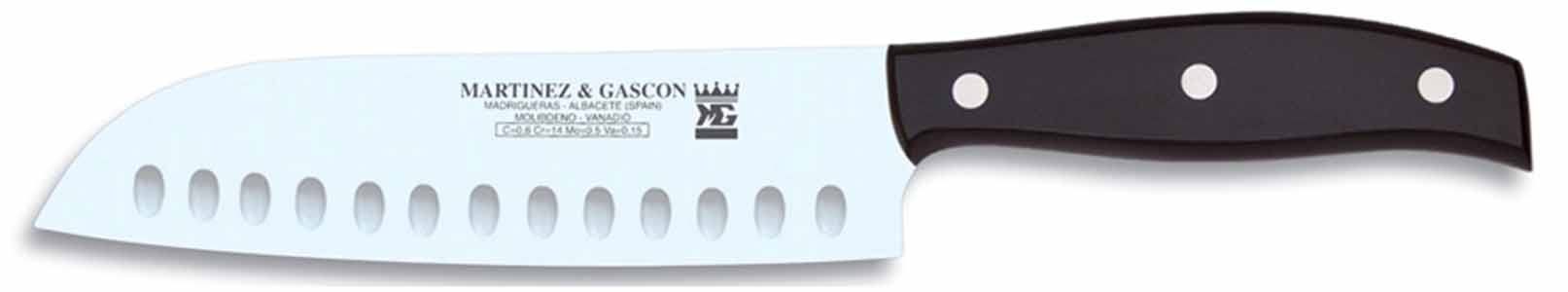 MG3771 CUCHILLO SANTOKU CHEF 18,5CM