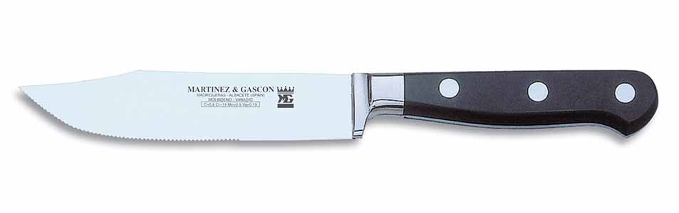 MG4865 CUCHILLO CHULETERO VIROLA M/NEGRO CJ6u