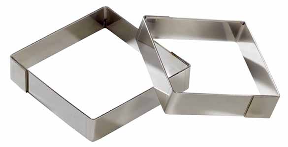 MOLDE ARO CUADRADO 8X8X4 68480 LACOR