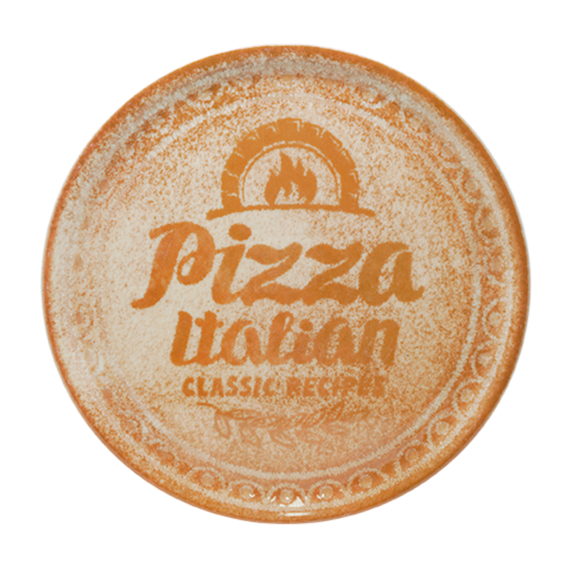 NAPOLI PLATO PIZZA 31CM RECIPES BEIGE CJ6u