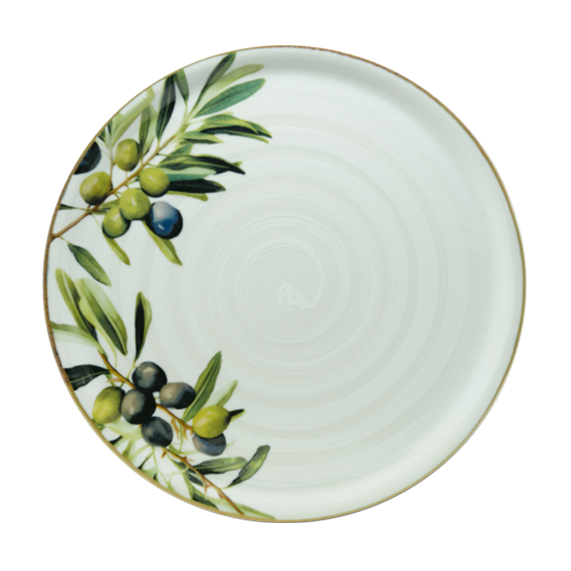 NAPOLI PLATO PIZZA/PRESENT 31CM OLIVE